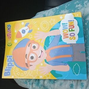 *Sold*"Blippi Colortivity Book 🚨